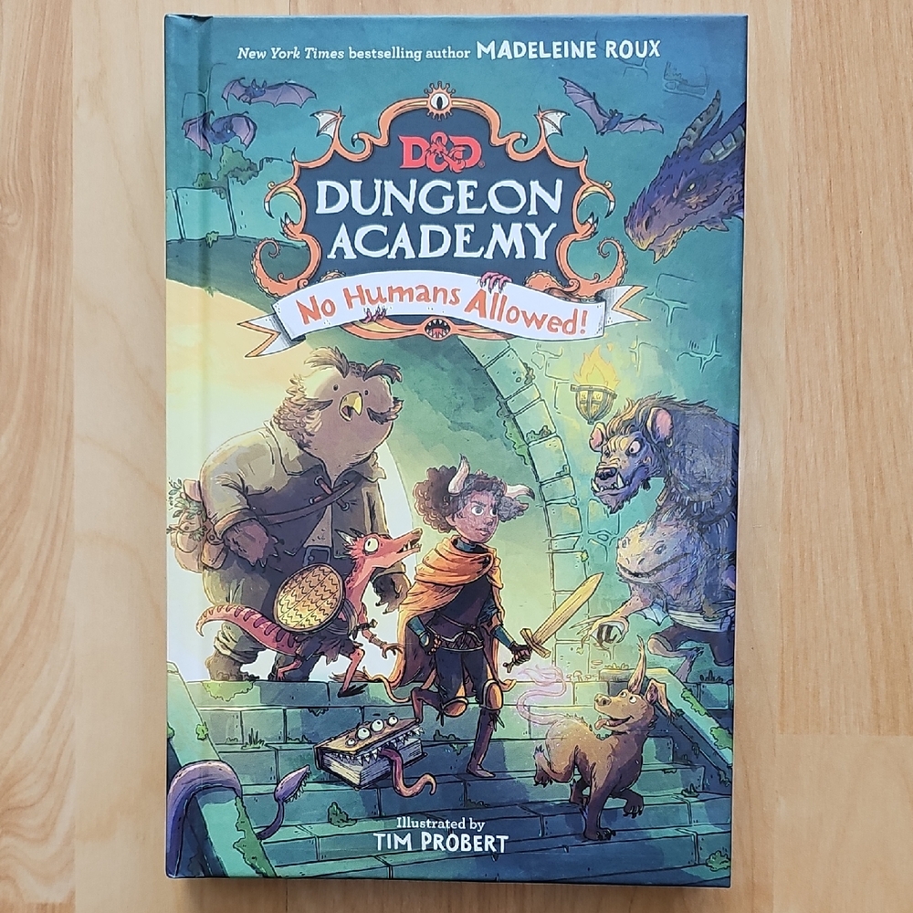 Harper Dungeons & Dragons "Dungeon Academy - No Humans Allowed" Book
